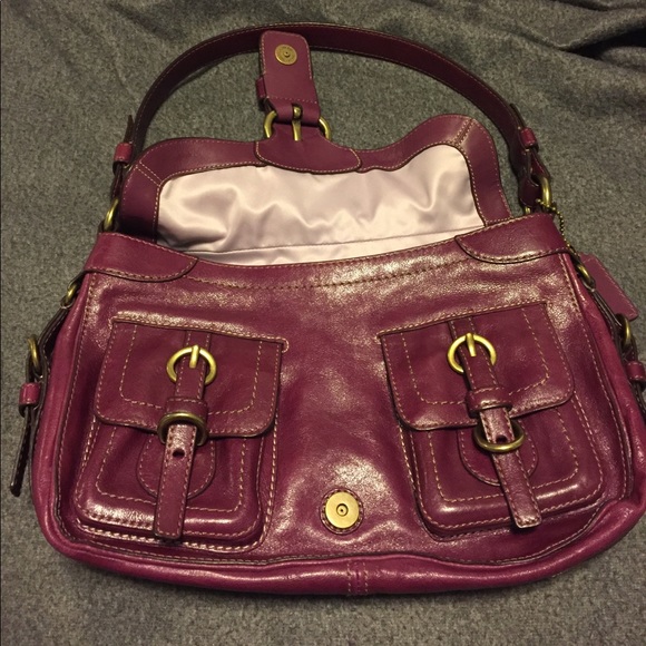 Coach Leather Shoulder Bag - Picture 3 of 12